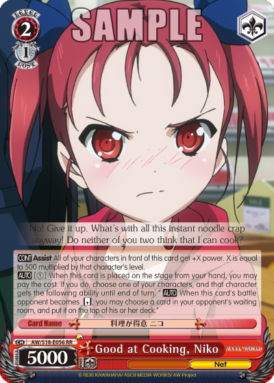 Good at Cooking, Niko