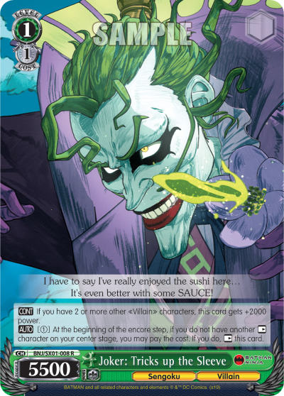 Joker: Tricks up the Sleeve decoding=