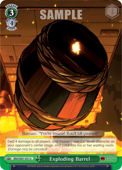Exploding Barrel