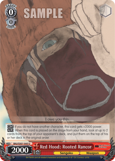 Red Hood: Rooted Rancor
