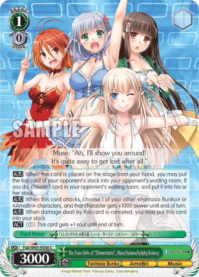 The Four Girls of "Elementario", Muse/Salama/Sylphy/Kobory