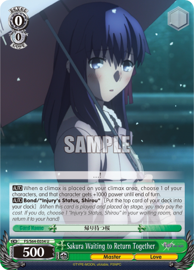 Sakura Waiting to Return Together