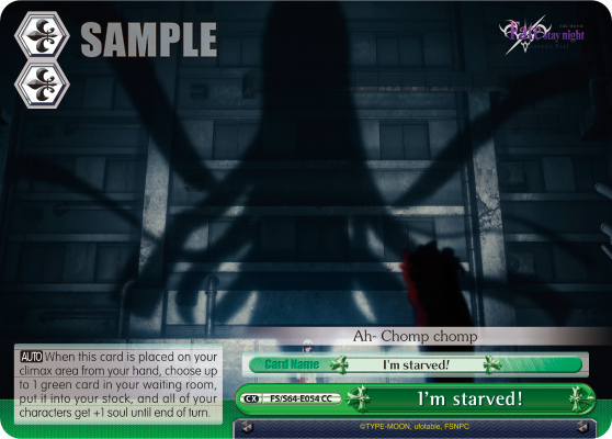 I'm starved!