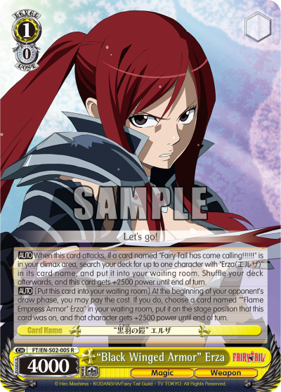 "Black Winged Armor" Erza decoding=