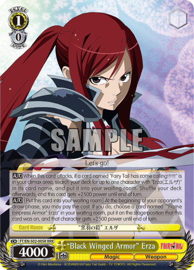 "Black Winged Armor" Erza