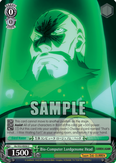 Bio-Computer Lordgenome Head