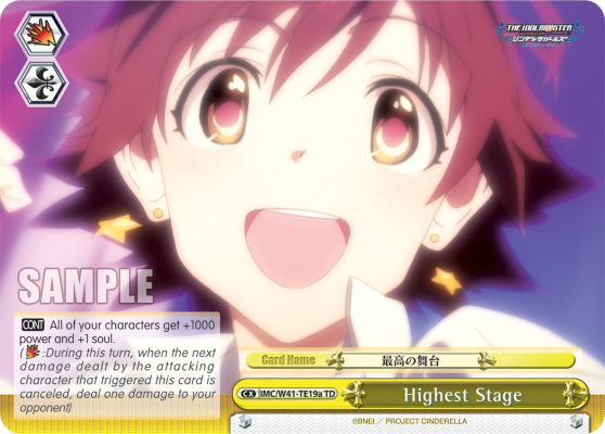 Highest Stage