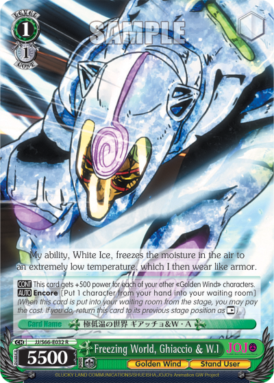 Freezing World, Ghiaccio & W.I