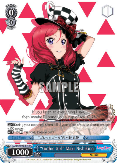 “Gothic Girl” Maki Nishikino