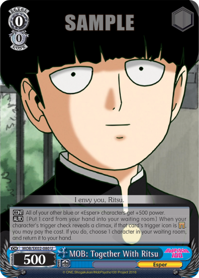 MOB: Together With Ritsu