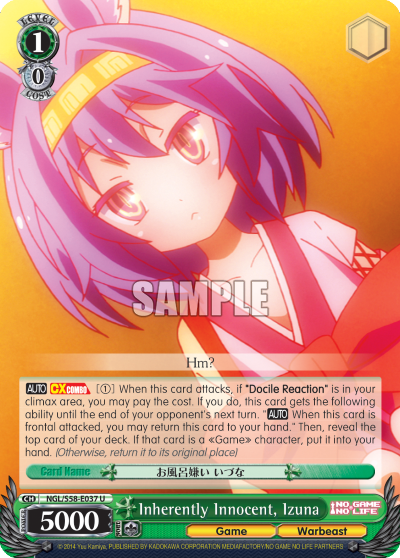 Inherently Innocent, Izuna