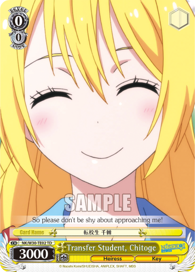 Transfer Student, Chitoge