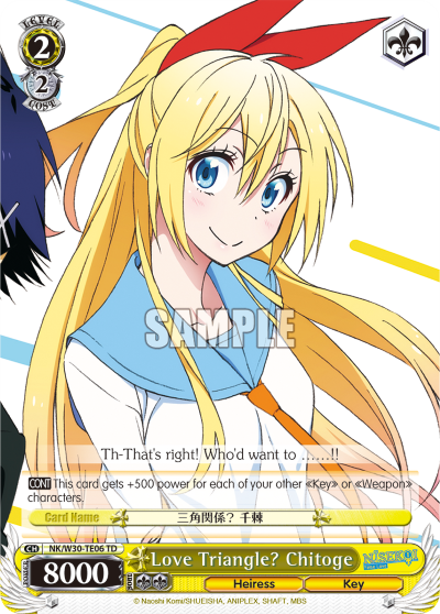 Love Triangle? Chitoge