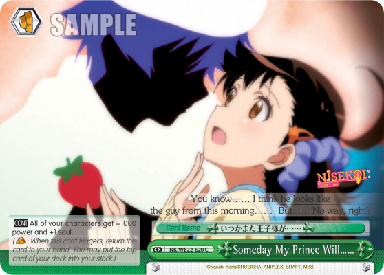 Someday My Prince Will……