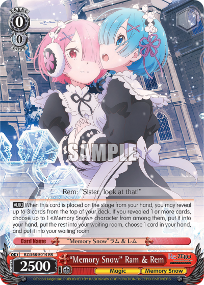 "Memory Snow" Ram & Rem