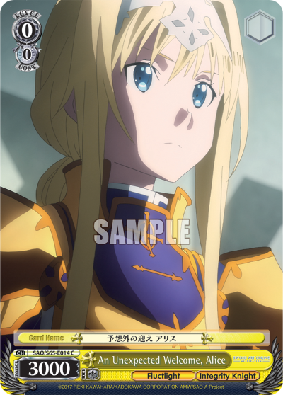 An Unexpected Welcome, Alice