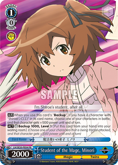 Student of the Mage, Minori