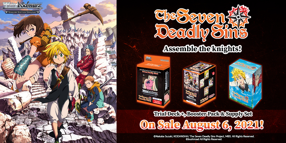 The Seven Deadly Sins - Trial Deck+, Booster Pack & Supply Set