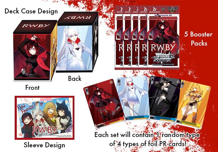 Supply Set RWBY ｜ Weiß Schwarz