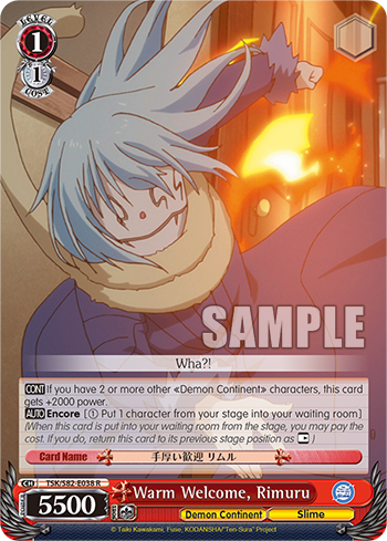 Weiss Schwarz Carta del día