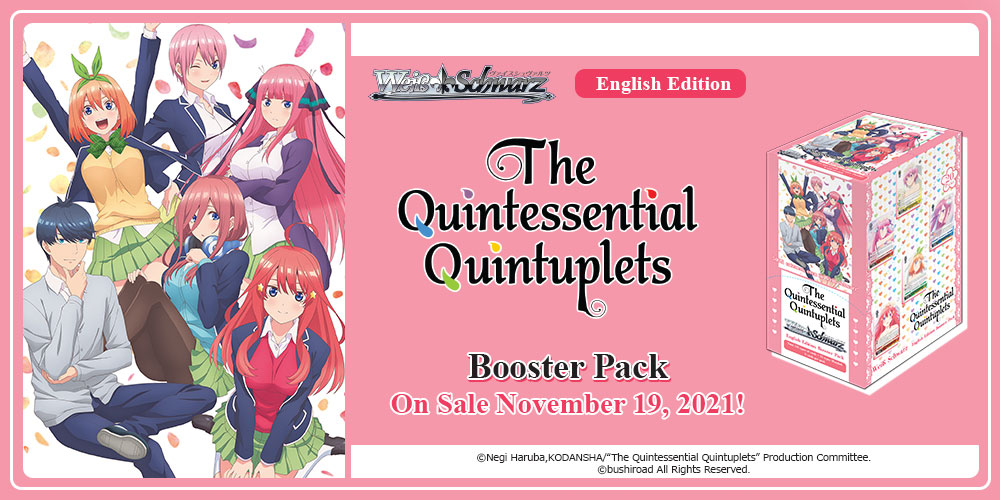 The Quintessential Quintuplets Quintessential Feature: Quintessential Combos! Bottom Banner
