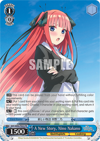 The Quintessential Quintuplets Movie Booster Box Weiss Schwarz