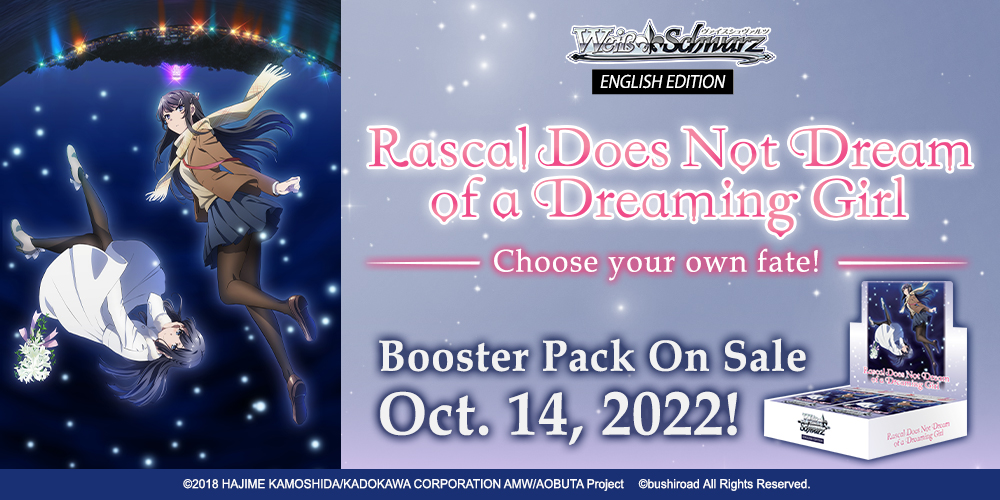 Rascal Does Not Dream of a Dreaming Girl: Choose your own fate!Bottom Banner