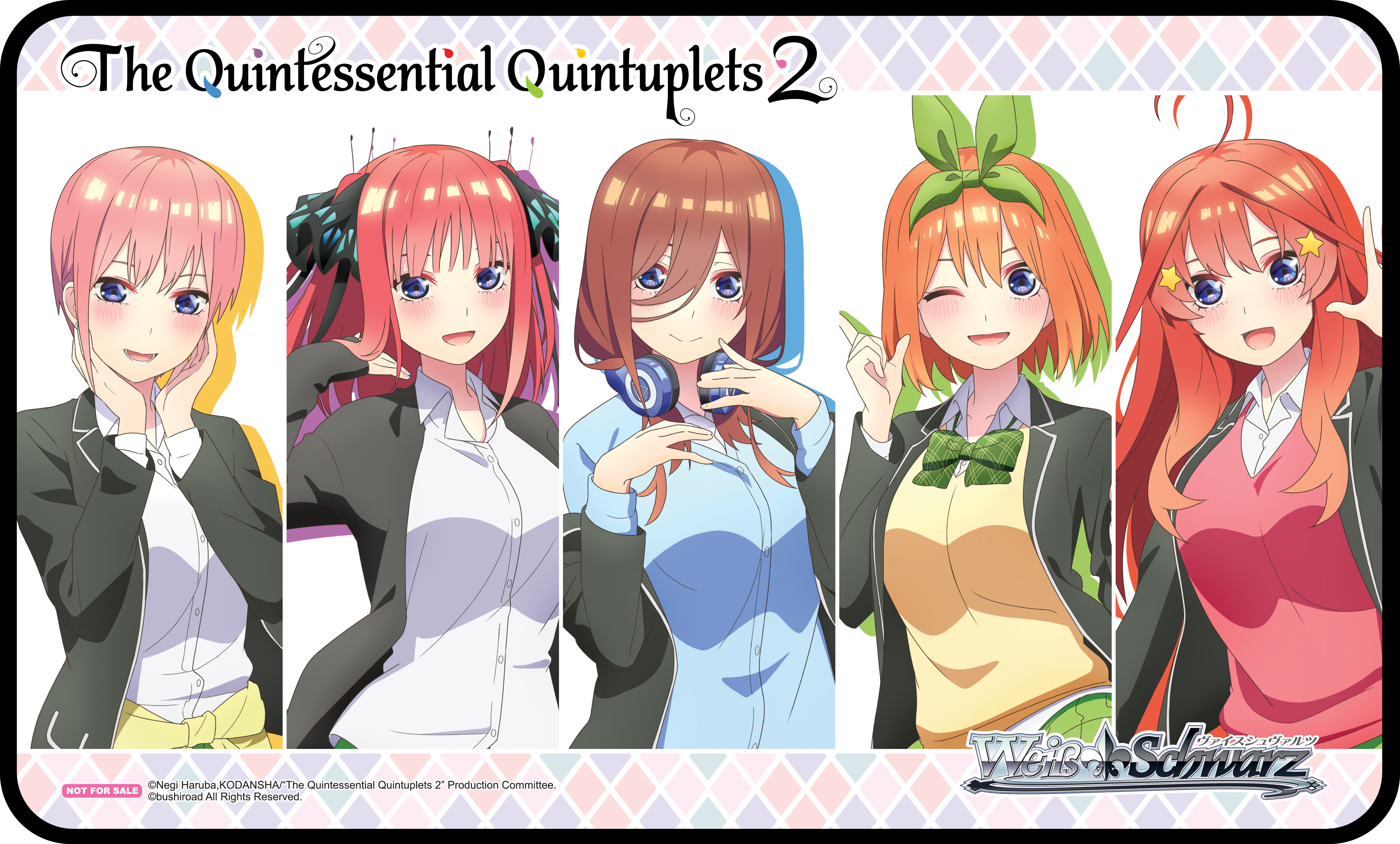 Booster Pack The Quintessential Quintuplets 2 ｜ Weiß Schwarz