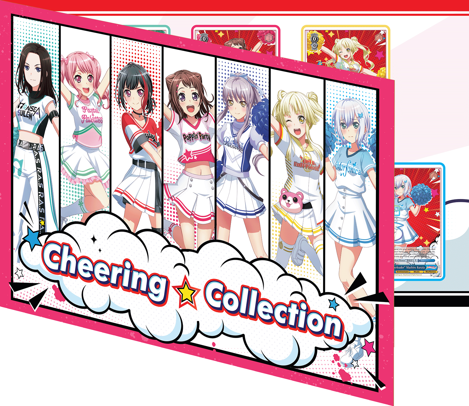 BanG Dream! Girls Band Party! Cheering☆Collection ｜ Weiß Schwarz