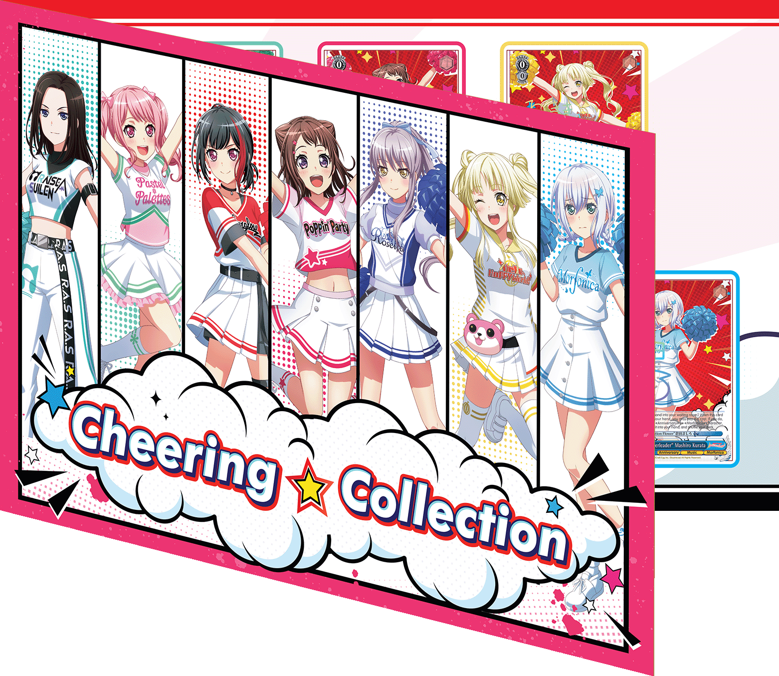 BanG Dream Girls Band Party Cheering Collection Products Wei Schwarz
