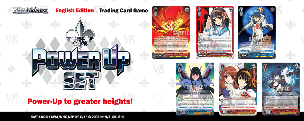 Attention! Popular anime classics reappear! Power Up Sets Exclusive Review! Top Banner