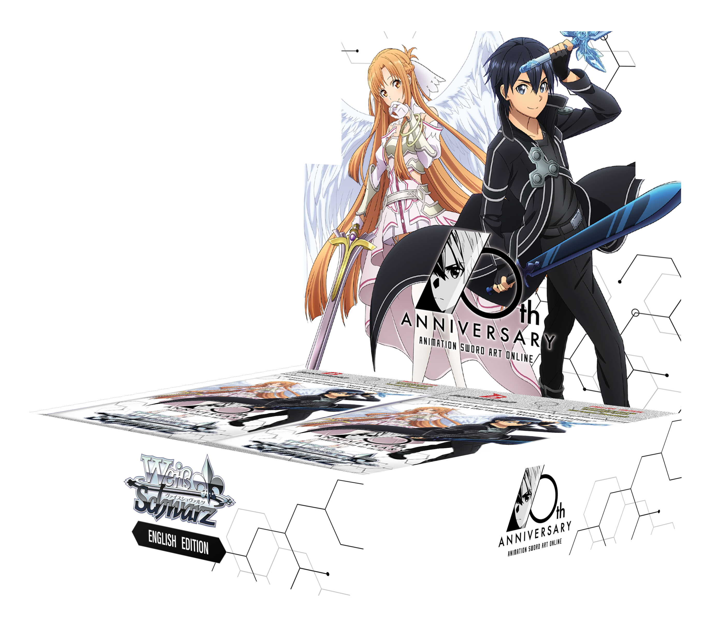Booster Pack Animation Sword Art Online 10th Anniversary ｜ Weiß 