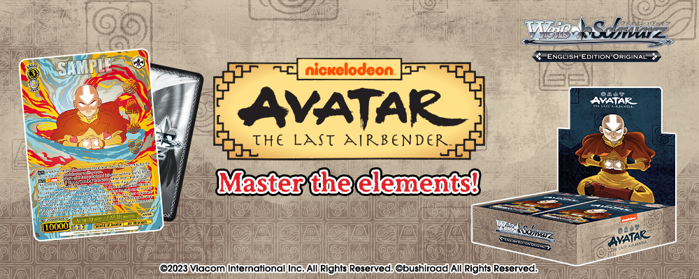 Weiss Schwarz - Avatar The Last Airbender Complete Base Set