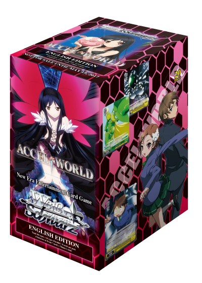 1x English Weiss Schwarz Accel World 20ct Booster Box New Sealed 