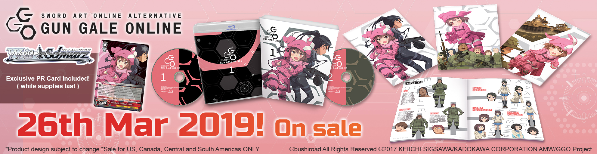 Sword Art Online Alternative: Gun Gale Online Set for April