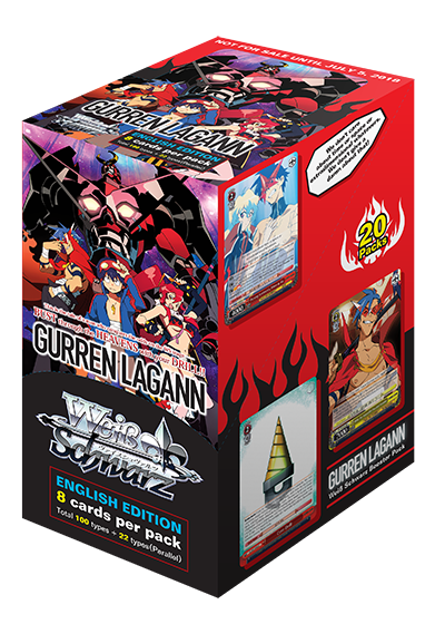 Tengen Toppa Gurren Lagann Weiss Schwarz YOKO SHIMON GL/S52-P01 PR