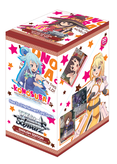  Bushiroad Konosuba Kono Subarashii Sekai ni Shukufuku o! P2  Megumin Aqua Darkness Character Card Deck Box Case Holder Anime Vol 202 :  Toys & Games