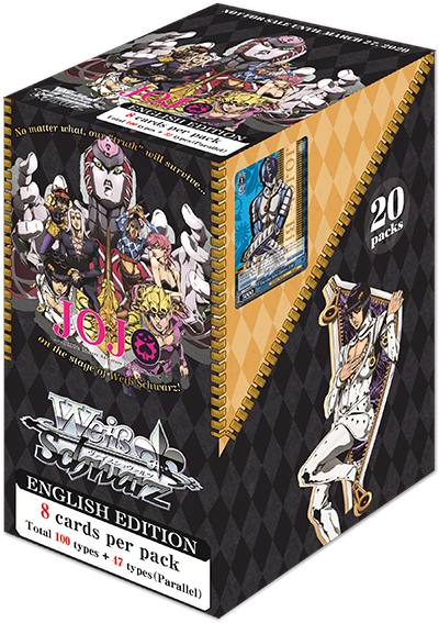JoJo's Bizarre Adventure VENTO AUREO Golden Wind #30-39 Manga Box Set and  Card