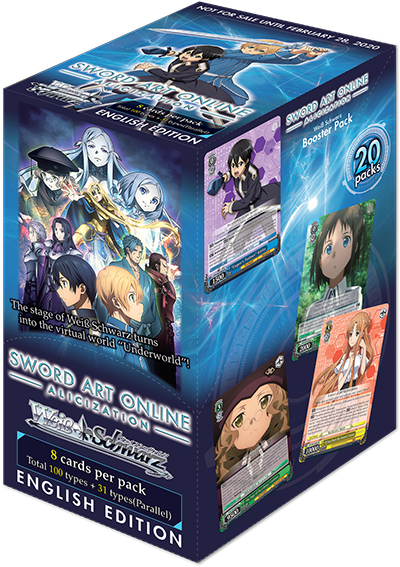 Kirito & Eugeo SAO/S71-078 R Sword Art Online WS - Weiss Schwarz Japanese