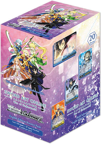 Weiss Schwarz Booster Pack Anime Sword Art Online 10th Anniversary Box